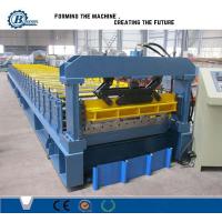 Buy cheap High Frequency Colored Metal Roll Forming Machine For Roof Use product