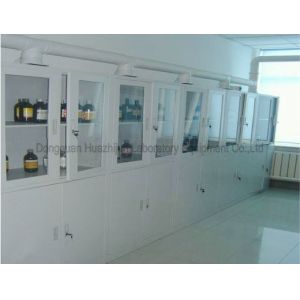 China Removable Lab Chemical Storage Cabinets Galvanized Steel Body Adjustable Anchor on sale