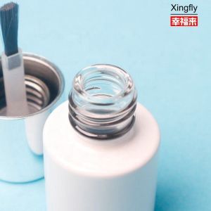 Buy cheap 5ml Nail Polish Bottles Custom Empty Round Glass Gel Color Gel Polish from wholesalers