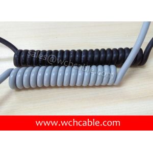 Buy cheap UL20940 Abrasion Resistant Polyurethane Spring Cable from wholesalers