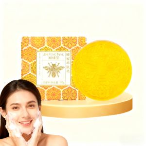 Handmade Organic Honey Soap with 10% Honey for Nourishing and Moisturizing 100g