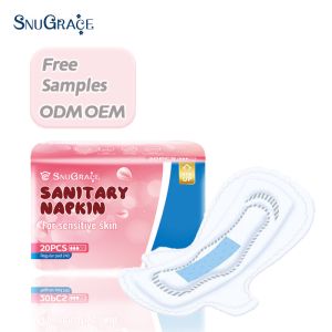 China Disposable Style SnuGrace Sanitary Napkins High Absorption for Menstrual Flow Control on sale