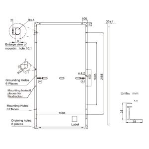 Buy cheap Half Cut  Monocrystalline PV Solar Panel Practical Multiscene from wholesalers
