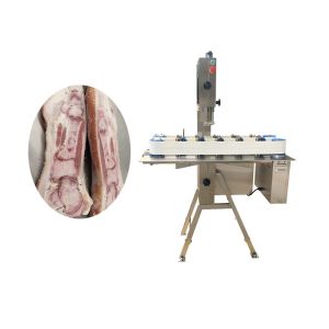 Buy cheap 28m/s Meat Processing Machine Bone Saw Pork Hind Feet Half Cutting Machine from wholesalers