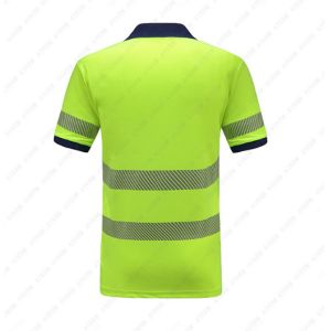 Buy cheap Reflective PPE Safety Wear Summer New Breathable Quick-Drying Reflective POLO Shirt/T-Shirt With Custom Logo from wholesalers