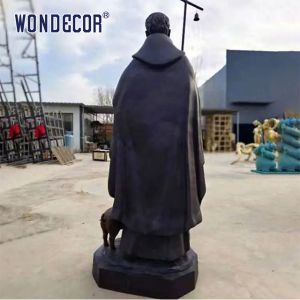 Buy cheap Wonders  Missionary Bronze Statues Sculpture Modern Life Size from wholesalers