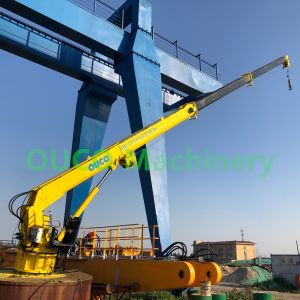 Electro Telescopic Cylinder 0.2t 20m Ship Deck Cranes