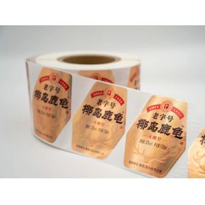 Buy cheap Round Custom Barcode Stickers with 10-12 Color Printing and ISO9001 Certification for Easy Labeling from wholesalers