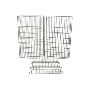 Buy cheap Lightweight Foldable Wire Dump Bin 5.8*2.8mm Supermarket Wire Mesh Cage from wholesalers