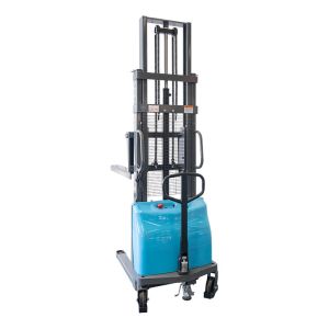 Buy cheap Semi Electric Hydraulic Stacker Pallet lifter 1.5tons 3 meters from wholesalers