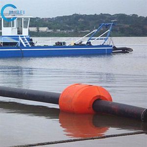 Buy cheap Mud / Sand / Slurry Plastic Dredging Pipe Floats With Foam Filled from wholesalers