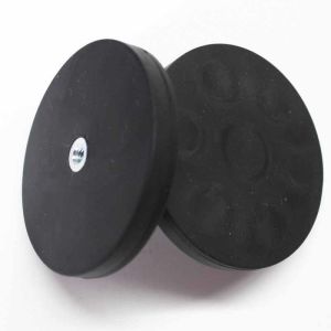 Buy cheap Flat thread mounting base M4 NdFeb Rubber Coated Neodymium Magnet from wholesalers