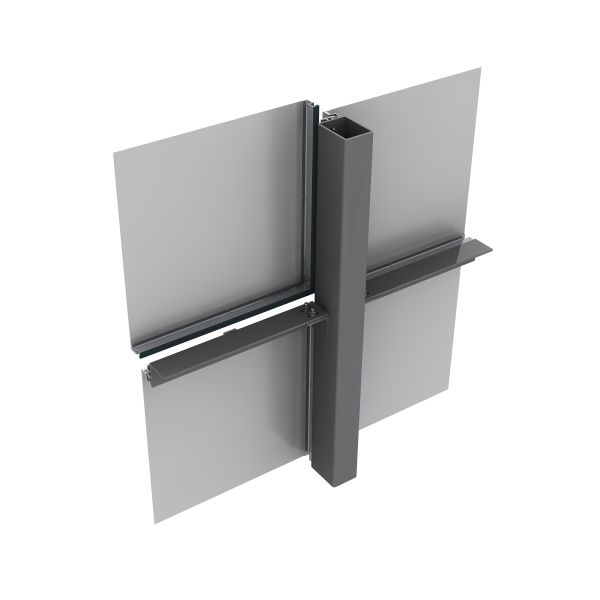Quality Customized Aluminum Panel Curtain Wall Commercial Buildings Aluminium Facade Systems for sale