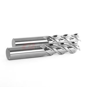 Buy cheap 3 Mm 12mm 6mm Tungsten Carbide End Mill Aluminum Milling Cutter CNC HRC50 3 Flute from wholesalers