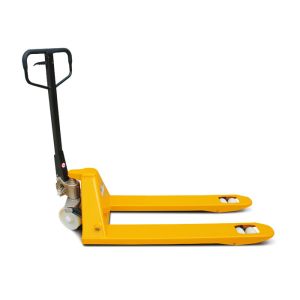 Buy cheap Mobile Hand operated Pallet Truck With High - Strength Alloy Steel Carefully Crafted from wholesalers