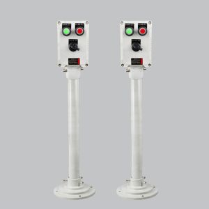 Buy cheap ATEX Electrical Anti-explosion Aluminum Metal Enclosure 6 Way Explosion-proof Operation Panel Control Box from wholesalers