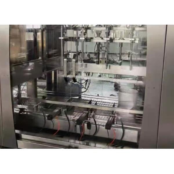 Silver Gray 260mm Edible Oil Filling Machine 50L Water Bottle Filling Machine