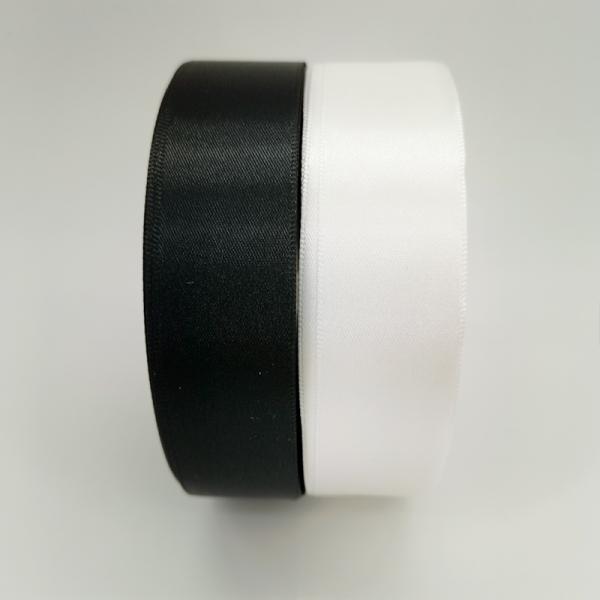 Hot sale New arrival Solid Color tapes Black Customized floral Printing silk Satin taffeta Ribbon