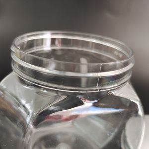 Buy cheap 2oz 3oz 4oz 5oz 6oz 7oz 8oz Capacity Customized Logo Plastic Jar Containers with Custom Printing from wholesalers