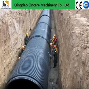 Buy cheap Pipes Continuous Spiral Pipe Production Line with PLC Control and 200-1000kg/h Extruder Output from wholesalers