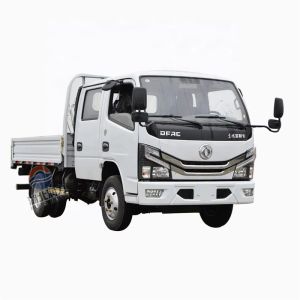 Buy cheap Dongfeng Double Row Cargo Transport Truck With Fence Plate Style from wholesalers