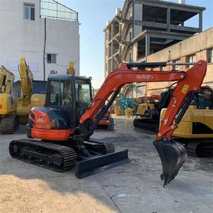 Buy cheap Japan Mini Crawler Kubota U55 U55-5 Uesd Excavator in Shanghai with and Kubota Engine from wholesalers
