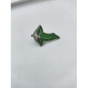 Buy cheap Green Enamel Leaf Metal Brooch Pin 	Offset Printing  Laser Engraving from wholesalers