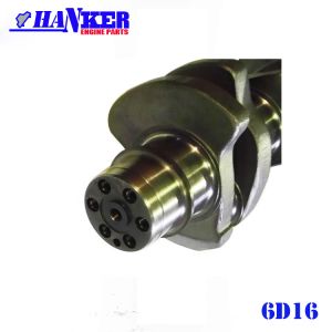 Buy cheap Mitsubishi 6D16C Diesel Engine Crankshaft HR 45 Hardness from wholesalers