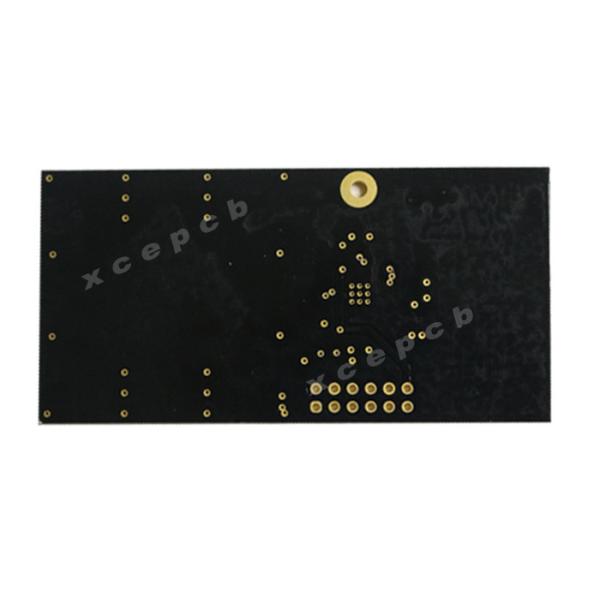 Quality Consumer Electronics 2 layer pcb With Black Soldermask White Silkscreen 1mm PCB for sale