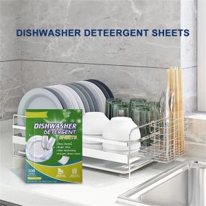 Private Label Dish Washer Sheets Biodegradable Water Soluble Fragrance