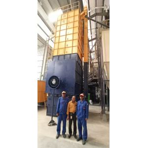 Green Gram Drying Machine Mix Flow Circulating Gram Dryer Machine 20 Tons