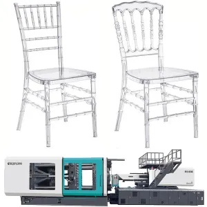 Buy cheap Advanced Plastic Chair Injection Moulding Machine with 3-4 Heating Zones from wholesalers