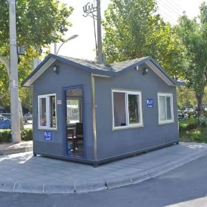 Expandable Tiny Prefab Home Garden House With PVC Sliding Window Expandable