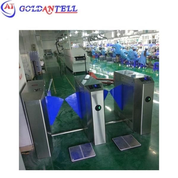 Buy cheap Bi-Directional Swing Gate Turnstile with 1200*280*1000mm Dimension 55-130CM Lane Width and AC 110~240V Power Supply from wholesalers