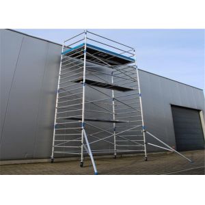 Construction Scaffolding Frame System Multi - Functional Mobile Telescopic Tower