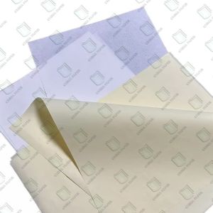 Buy cheap White Yellow Silicon Glassine Liner Release Paper/glassine Release Liner from wholesalers