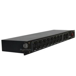 8 Output Dmx Splitter Dmx512 Signal Decoder Rear Signal Amplifier For Stage