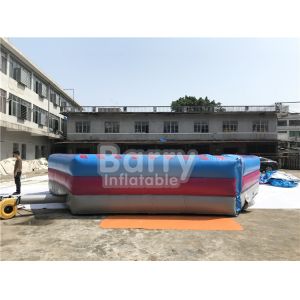 Man Standing Meltdown Rotating Inflatable Sports Games with Controller , Kids