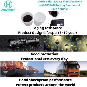 Deep Curing Potting Silicone HN-8806A/B | Low Shrinkage, RoHS Compliant for
