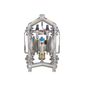 Light Black Pneumatic Diaphragm Pump with 192 L/M Flow Rate for Transport Power