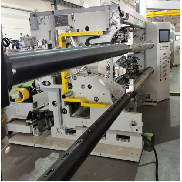 Buy cheap Colorful Touch Screen White Slitting Rewinder Machine Substrate PET+Cu OPP+Cu PET+Al from wholesalers