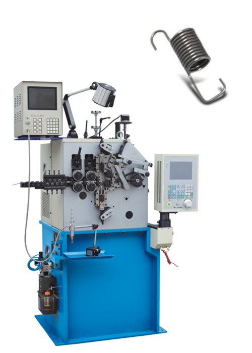 Multifunctional Flat Spring Making Machinery , Advanced CNC Wire Winding