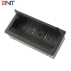 multifunctional aluminum panel wall/desk socket/electrical table panel outlet