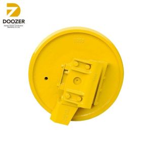 Buy cheap Doosan55v Track Idler in Black or Yellow Colors with HRC48-54 Surface Hardness from wholesalers