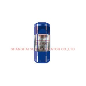 Buy cheap Semicircular Sightseeing Elevator And Lift With Elevator Wire Rope from wholesalers