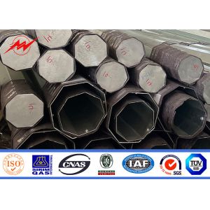Buy cheap Hot Dip Galvanized Octagonal Electrical Steel Poles Utility Poles from wholesalers