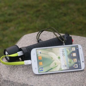 Multi - Function 5W Magnetic Tactical Flashlight IP68 10400mAh Usb Led