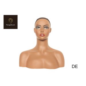 Buy cheap Height 42cm Competition Mannequin Head With Shoulders Female from wholesalers