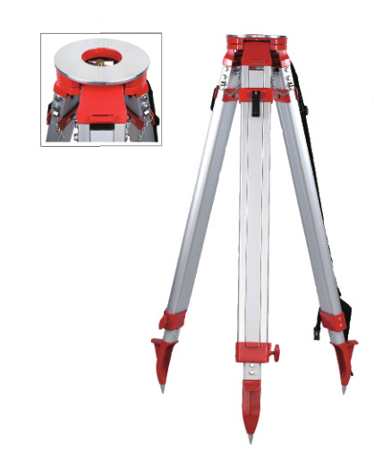 Quality Extension Aluminum 5Kg Survey Instrument Tripods 1020mm Prism Pole Tripod for sale