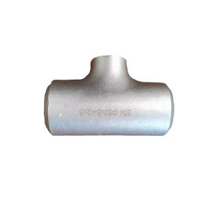 Buy cheap Carbon Steel And Stainless Steel 304 316l Pipe Fittings Din2615 Butt Welded Seamless Straight Equal Cross Tee from wholesalers